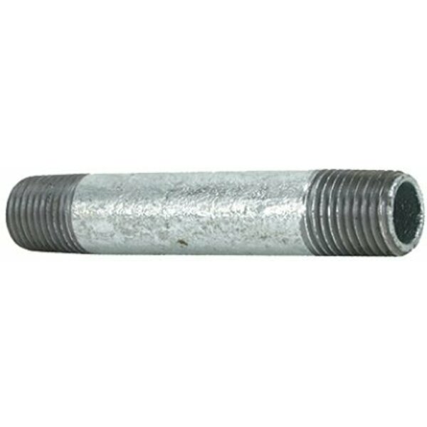 Ldr Industries 309 18X3 Nipple 1/8X3 Galv Pipe 501346